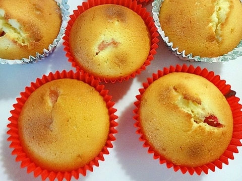 混ぜるだけ簡単 しっとりバターカップケーキ レシピ 作り方 By マミィチャビィ 楽天レシピ